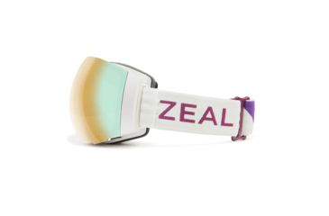 Image of Zeal Optics Portal Goggles, Powder Fin Frame, Alchemy Mirror w/ Sky Blue Mirror Lens, 11609