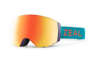 Image of Zeal Optics Portal Goggles, Purple Jade Frame, Phoenix Mirror/Sky Blue Mirror Lens, 11332