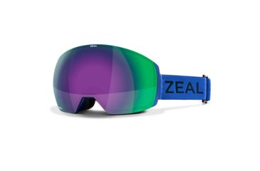 Image of Zeal Optics Portal XL Goggles, Cobalt Frame, Jade Mirror w/ Sky Blue Mirror Lens, 11626
