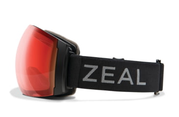 Image of Zeal Optics Portal XL Goggles, Dark Night Frame, Automatic Rose-Base Polarized w/ Sky Blue Mirror Lens, Large, 11613