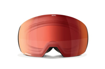 Image of Zeal Optics Portal XL Goggles, Dark Night Frame, Automatic Rose-Base Polarized w/ Sky Blue Mirror Lens, Large, 11613