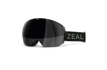 Image of Zeal Optics Portal XL Goggles, Dark Night Frame, Dark Grey w/ Sky Blue Mirror Lens, 11620
