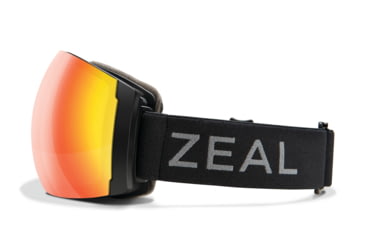 Image of Zeal Optics Portal XL Goggles, Dark Night Frame, Phoenix Mirror w/ Sky Blue Mirror Lens, Large, 11617