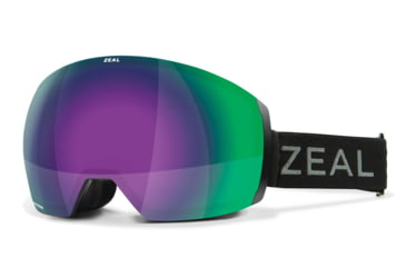 Image of Zeal Optics Portal XL Goggles, Dark Night Frame, Polarized Jade w/ Sky Blue Mirror Lens, Large, 11614