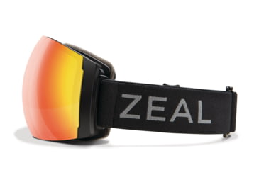 Image of Zeal Optics Portal XL Goggles, Dark Night Frame, Polarized Phoenix w/ Sky Blue Mirror Lens, Large, 11615