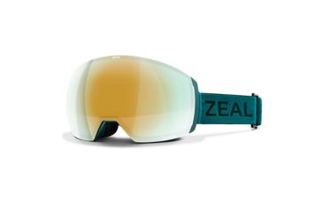 Image of Zeal Optics Portal XL Goggles, Teal Frame, Alchemy Mirror w/ Sky Blue Mirror Lens, 11625