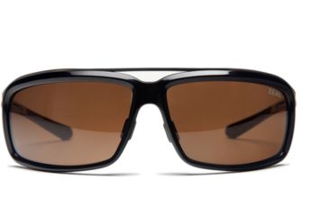 Image of Zeal Optics Re-Entry Sunglasses, Black Gloss Frame and Polarized Copper Lens 10073
