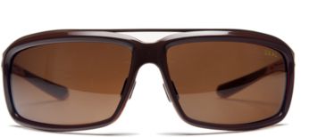 Image of Zeal Optics Re-Entry Sunglasses, Chocolate Gloss Frame and Polarized Copper Lens 10074