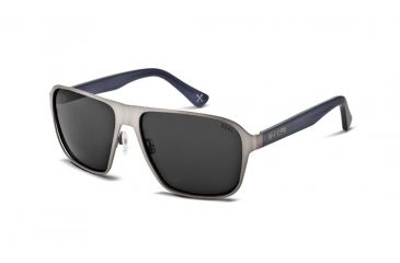 Image of Zeal Optics Riviera Sunglasses, Stainless Frame and Polarized Dark Grey Lens 10728