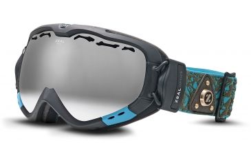 Image of Zeal Optics Sigma Ski Goggles, Cipher Turquoise Frame and Metal Mirror Optimum Lens 10258