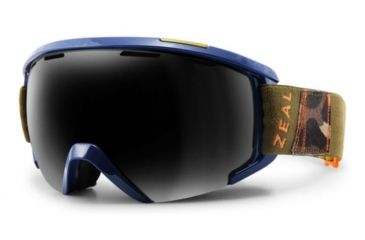 Image of Zeal Optics Slate Goggles, Meridian Blue Frame, Dark Grey Polarized Lens, Polarized, 11133