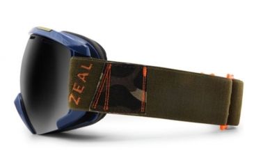 Image of Zeal Optics Slate Goggles, Meridian Blue Frame, Dark Grey Polarized Lens, Polarized, 11133