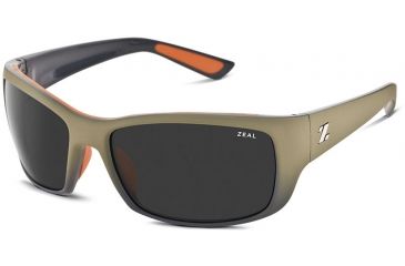 Image of Zeal Optics Tracker Sunglasses - Hunter Green Frame,Polarized Dark Grey Lens 10961
