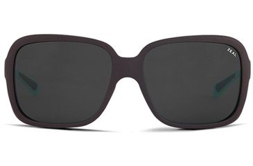 Image of Zeal Optics Zeal Optics Hadley Sunglasses Mint Coffee Frame, Dark Grey Lenses, Polarized 10521
