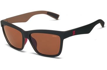 Image of Zeal Optics Kennedy Sunglasses Black Coffee Frame, Copper Lenses, Polarized 10655