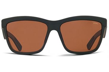 Image of Zeal Optics Kennedy Sunglasses Black Coffee Frame, Copper Lenses, Polarized 10655