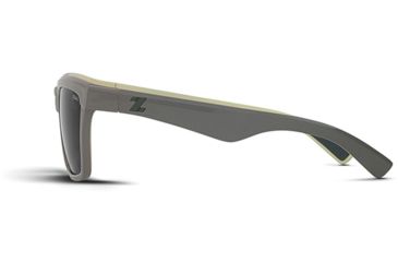 Image of Zeal Optics Kennedy Sunglasses English Grey Frame, Dark Grey Lenses, Polarized 10650
