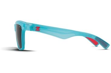 Image of Zeal Optics Kennedy Sunglasses Reflection Blue Frame, Dark Grey Lenses, Polarized 10648