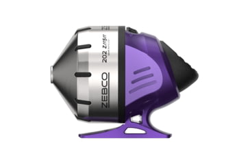 Image of Zebco 202 ZeeBee Spincast Reel and Rod Combo, 5ft 6in Rod, Med-Light, Mod-Fast, SZ 30 Reel, RH Retrieve, 29-PC Eagle Claw Tackle Kit, Purple, 202ZB2EC562ML.FB4
