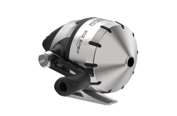 Image of Zebco 202 ZeeBee Spincast Reel and Rod Combo, 5ft 6in Rod, Med-Light, Mod-Fast, SZ 30 Reel, RH Retrieve, 29-PC Eagle Claw Tackle Kit, Silver/Black, 202ZB1EC562ML.FB4