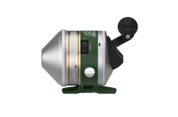 Image of Zebco 33 Classic Spincast Reel and Rod Combo, 5ft 6in 2-PC Rod, Med-Light, Mod-Fast, SZ 30 Reel, 3.6-1 Ratio, Reversible Retrieve, Silver/Green, 33CL562ML.NS6