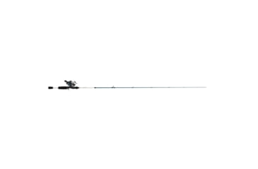 Image of Zebco 33 Custom-Z Spincast Reel and Rod Combo, 6ft 6in 2-PC Telescopic Rod, Medium, Fast, SZ 30 Reel, 4.1-1 Ratio, 14-PC Strike King Tackle Kit, Silver/Blue, 33CZ1SK662M.FB4