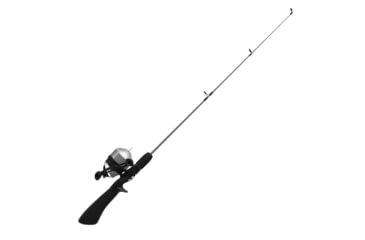Image of Zebco 33 Dock Spincast Reel and Rod Combo, 42in 1-PC Z-Glass Rod w/ EVA Handle, QuickSet Anti-Reverse Reel w/ Bite Alert, Silver, 33DOCK421MLB.NS4