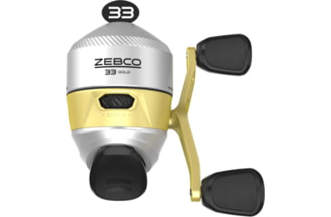 Image of Zebco 33 Gold Spincasting Reel, 4.1:1, 2+1, Ambidextrous, 33NGold.CP3
