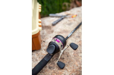 Image of Zebco 33 Lady Camo 2 Piece Medium Spincast Combo 10lb, 6ft, 33LCAMO602MA.NS4