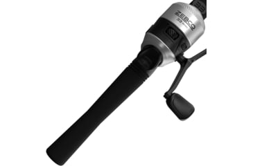 Image of Lew's Custom Lite Spinning Rod, 7ft 1-PC HM85 Graphite Rod, Medium  w/ Fast, Stainless Steel Guides w/ Titanium Oxide Inserts, Split-Grip Handle, Black, CLAPS