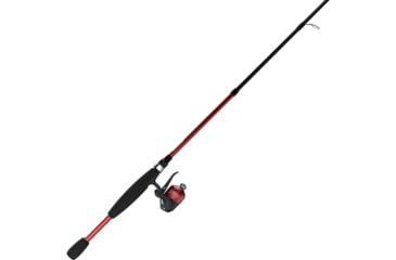 Image of Zebco 33 Micro Trigger Custom Z Spincast Reel and Rod Combo, 5ft, 2-PC Fiberglass Rod, Ultra-Lt, Mod-Fast, SZ 10 Reel, 4.3-1 Ratio, 4lb Line, Red/Blue Assort, 33MTCZ502ULA.NS4