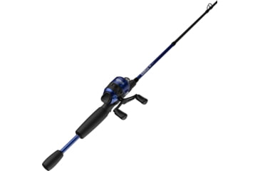 Image of Zebco 33 Micro Custom Z Spincast Reel and Rod Combo, 5ft, 2-PC Fiberglass Rod, Ultra-Lt, Mod-Fast, SZ 10 Reel, 4.3-1 Ratio, 4lb Line, Red/Blue Assort, 33MCCZ502ULA.NS4