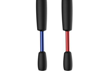 Image of Zebco 33 Micro Custom Z Spincast Reel and Rod Combo, 5ft, 2-PC Fiberglass Rod, Ultra-Lt, Mod-Fast, SZ 10 Reel, 4.3-1 Ratio, 4lb Line, Red/Blue Assort, 33MCCZ502ULA.NS4