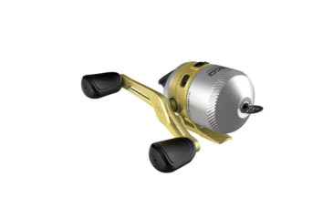 Image of Zebco 33 Gold Micro Spincast Reel and Rod Combo, 5ft 2-PC Fiberglass Rod w/ Cork Handle, Instant Anti-Reverse Reel, Silver/Gold, 33MCG502ULA.NS4