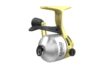 Image of Zebco 33 Gold Micro Trigger Spincast Reel and Rod Combo, 5ft 2-PC Fiberglass Rod, Cork Rod Handle, Instant Anti-Reverse Clutch, Pre-spooled w/ 4lb Zebco Cajun Line, Silver/Gold, 33MTG502ULA.NS4