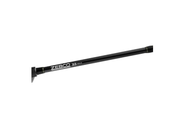 Image of Zebco 33 Gold Micro Trigger Spincast Reel and Rod Combo, 5ft 2-PC Fiberglass Rod, Cork Rod Handle, Instant Anti-Reverse Clutch, Pre-spooled w/ 4lb Zebco Cajun Line, Silver/Gold, 33MTG502ULA.NS4