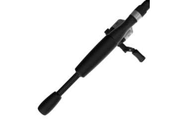 Image of Zebco 33 Micro Triggerspin Spincast Reel and Telescopic Rod Combo, Extendable 19in to 5ft Telescopic Pole, QuickSet Anti-Reverse Reel w/ Bite Alert, Silver/Black, 33MTN505ULTEL.FB4