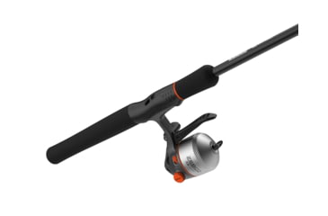 Image of Zebco 33 Micro Trigger Spincast Reel and Rod Combo, 6ft 6in 2-PC Telescopic Rod, Ultra-Lt, Mod, SZ 10 Reel, 4.3-1 Ratio, 23-PC Mr. Crappie Tackle Kit, Silver, 33MTMC662UL.FB4