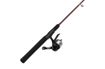 Image of Zebco 33 Micro Trigger Spincast Reel and Rod Combo, 6ft 6in 2-PC Telescopic Rod, Ultra-Lt, Mod, SZ 10 Reel, 4.3-1 Ratio, 30-PC Trout Magnet Tackle, Silver, 33MTTM662UL.FB4