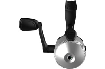 Image of Zebco 33 Micro Trigger Spincast Reel, SZ 10 Reel, Changeable Righ/Left Retrieve, Built-In Bite Alert, All-Metal Gears, Pre-Spooled w/ 4lb Zebco Cajun Line, Silver/Black, 33MTN.BX6