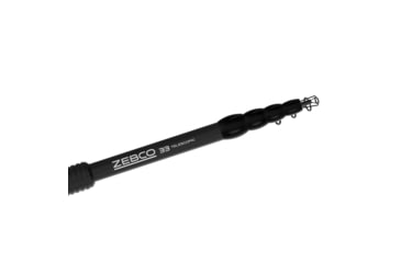 Image of Zebco 33 Spinning Reel and Telescopic Rod Combo, Extendable 20in to 6ft Fiberglass Pole, EVA Rod Handle, SZ 20 Reel, Aluminum Spool, QuickSet Anti-Reverse, Silver/Black, 33SP605MTELA.FB4