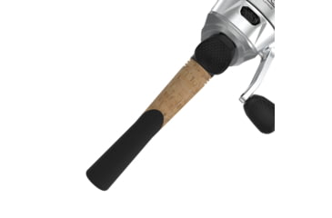 Image of Zebco 33 Platinum Spincast Combo Rod, 5ft 6in, Medium, Moderate, 2 Pieces, Silver, 33NPL.BP4