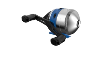 Image of Zebco 33 Salt Fisher Spincast Reel and Rod Combo, 6ft 6in 2-PC Telescopic Rod, Medium-Heavy, SZ 30 Reel, 3.6-1 Ratio, 4-PC Strike King Tackle Kit, Blue, 33SWSK662MH.FB4