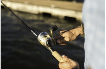 Image of Zebco 33 Gold Spincast Reel and Rod Combo, 6ft 2-PC Rod, SZ 30 Reel, 10lb Line, 33G602MA.NS4