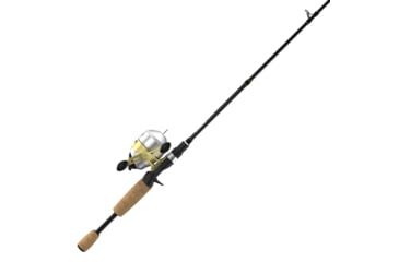 Image of Zebco 33 Gold Spincast Reel and Rod Combo, 6ft 2-PC Rod, SZ 30 Reel, 10lb Line, 33G602MA.NS4