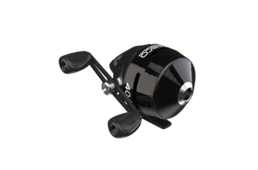 Image of Zebco 404 Spincast Reel, SZ 40 Reel, RH Retrieve, Built-in Bite Alert, Durable All-Metal Gears, Stainless Steel Pick-up Pin, Pre-Spooled w/ 15lb Zebco Fishing Line, Black, 404MBK.BX3