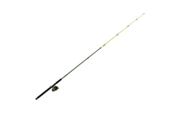 Image of Zebco 606 Big Cat Spincast Reel and Rod Combo, 7ft 2-PC Telescopic Rod, Medium-Heavy, Moderate-Fast, SZ 60 Reel, 11-PC Eagle Claw Tackle Kit, RH Retrieve, Green, 606BCEC702MH.FB4