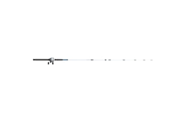 Image of Zebco 606 Salt Fisher Spincast Reel and Rod Combo, 7ft 2-PC Telescopic Rod, Med-Heavy, Mod-Fast, SZ 60 Reel, 19-PC Eagle Claw Tackle Kit, RH Retrieve, Blue, 606SWEC702MH.FB4