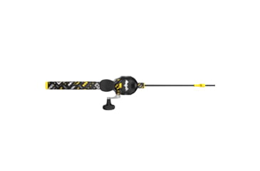 Image of Zebco Youth Batman Floating Spincast Reel and Rod Combo, 29in Fiberglass Rod, Light, Moderate, SZ 20 Reel, RH Retrieve, Pre-Spooled w/ 6lb Line, Black, YFCBATMAN.FB6