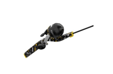 Image of Zebco Youth Batman Floating Spincast Reel and Rod Combo, 29in Fiberglass Rod, Light, Moderate, SZ 20 Reel, RH Retrieve, Pre-Spooled w/ 6lb Line, Black, YFCBATMAN.FB6